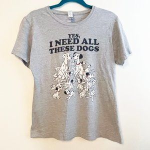 Disney 101 Dalmatians t -shirt L